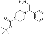 tert-butyl 4-(2-amino-1-phenylethyl)piperazine-1-carboxylate cas no. 444892-54-0 97%